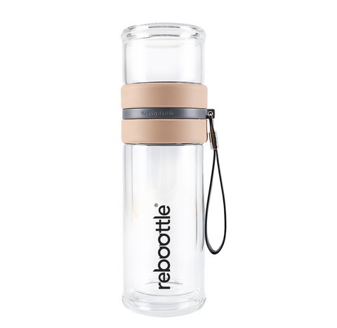 bottle TEA  GLASS - Sustainable drinking bottle