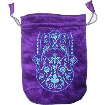 SAC VELOURS MAUVE-FATIMA MAIN