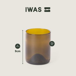 Drikkeglas Oliven - Kort (sæt med 6)