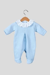 Baby Boy Thermal Knitted Babygrow 2015B