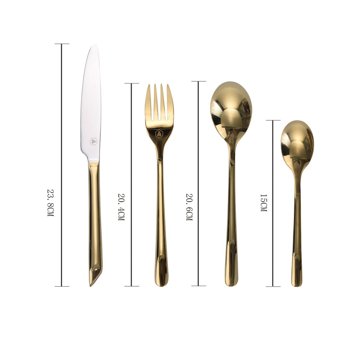 LG CUTLERY CHA GOLD 16 PCS