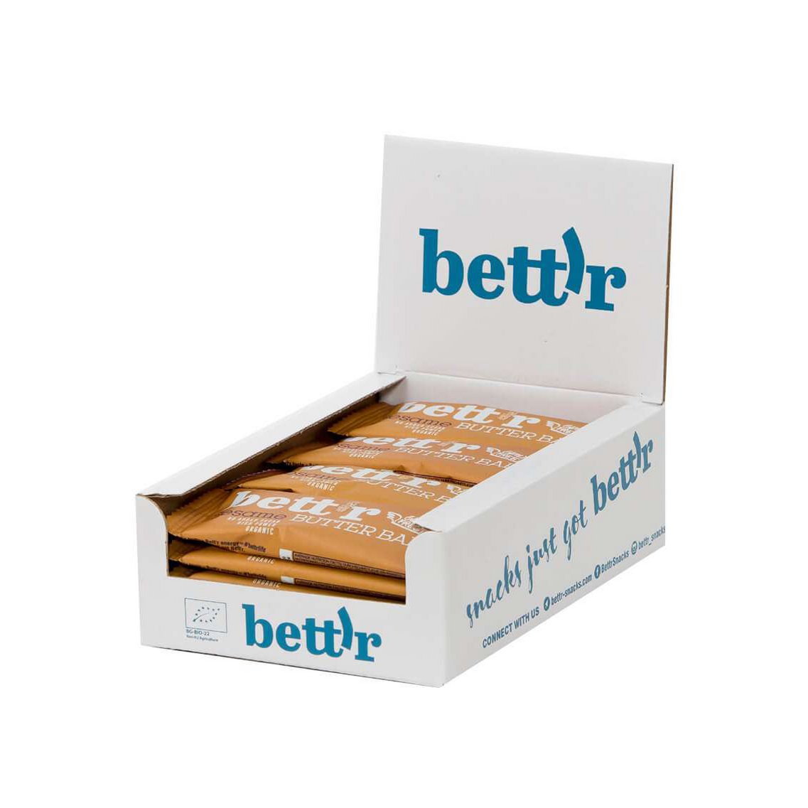 Sesame Butter Bar, organic, Bett'r, 30g