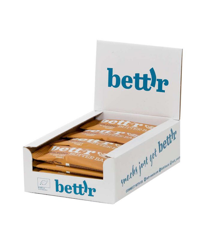Sesame Butter Bar, organic, Bett'r, 30g
