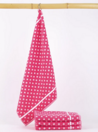 Trapo de cocina Lunares Rosa