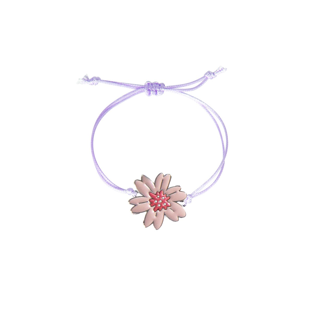 Pulsera Flor Rosa
