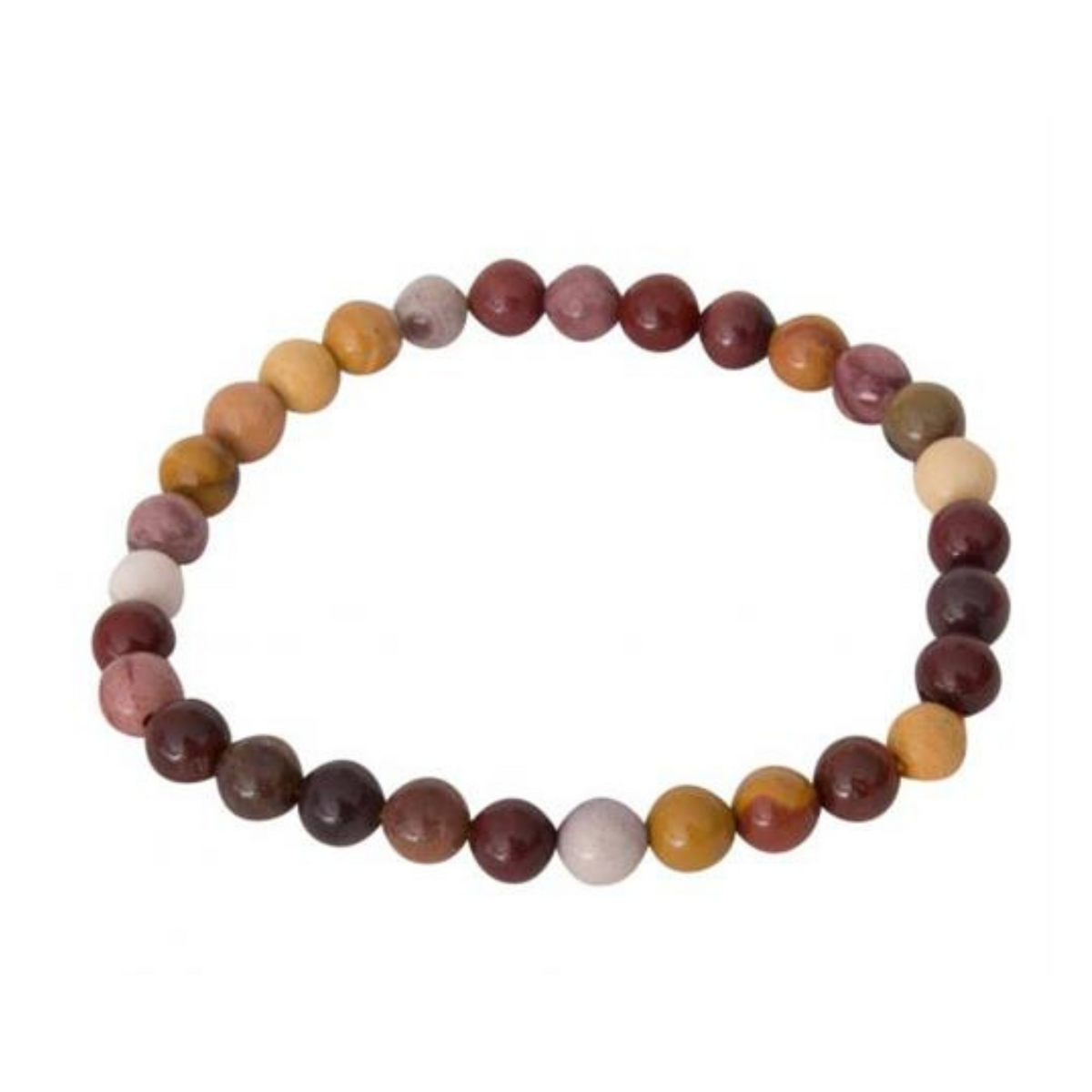 Bracelet Beaded Mookaite 8 mm