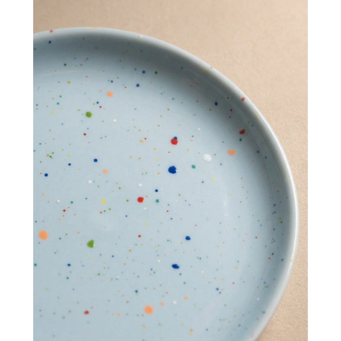 New Party Bread Plate 17cm - Mix 6 Pieces