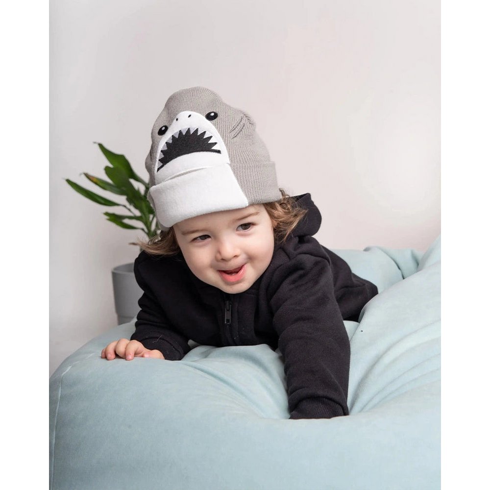 koaa – Harald de Haai – Mascotte Muts grijs/wit