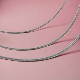 Dünne Schlangenkette Halskette