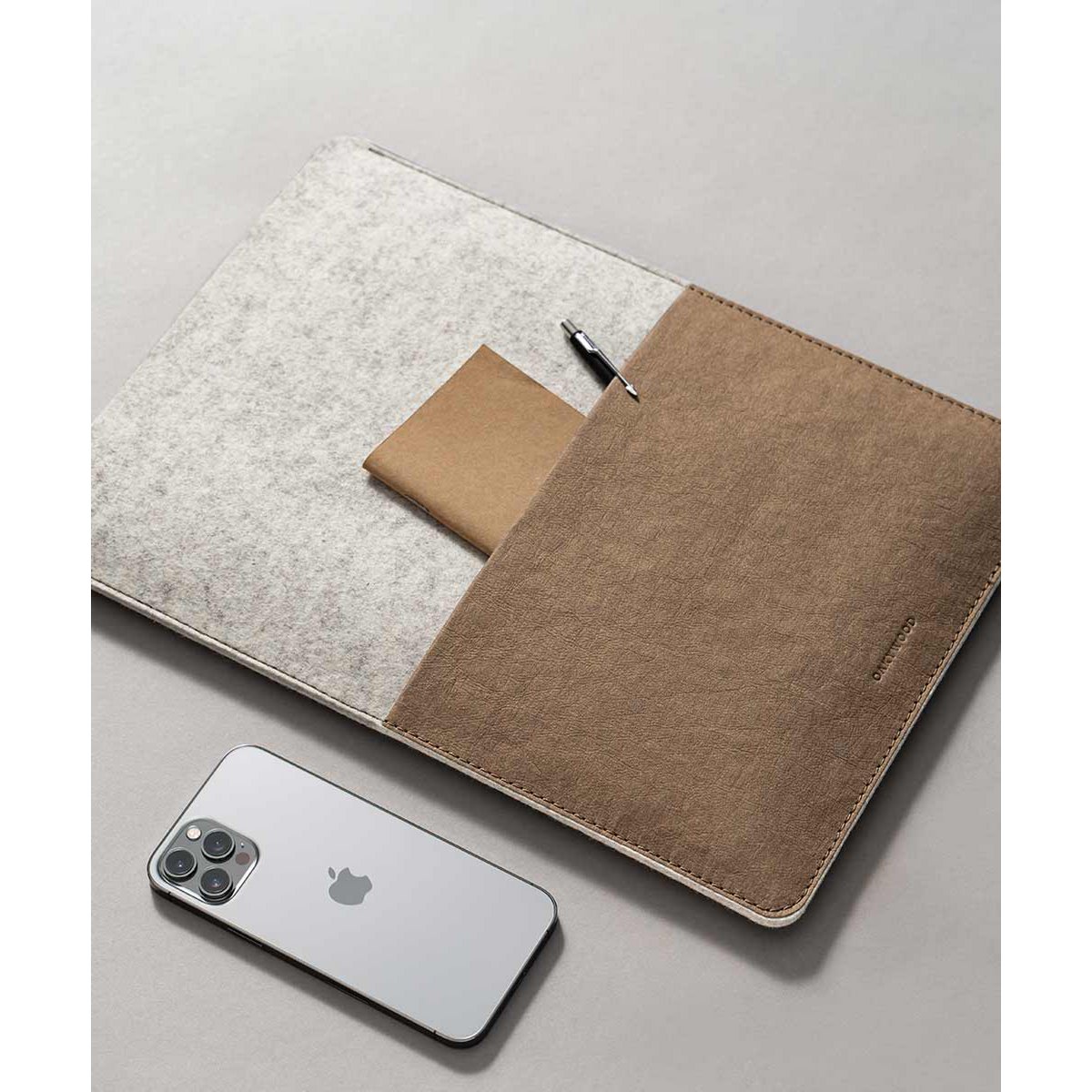 MacBook-Hülle aus Filz und Washpapa