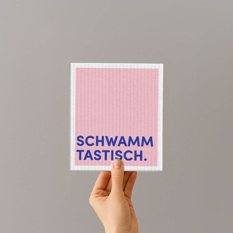 Sponge cloth - saying - sponge tables - No. 3