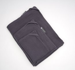 Kleines Gästehandtuch aus Musselin (3er Set)