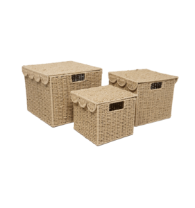 Tres Baskets de almacenamiento de 3
