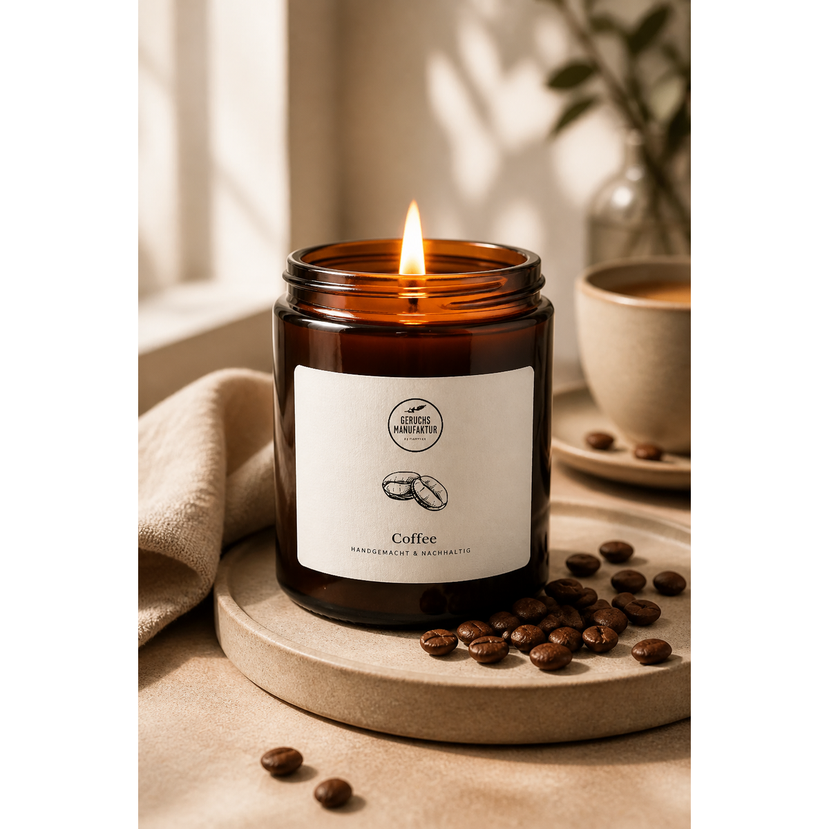 Candela di fragranze "caffè" - aromatico e stimolante