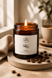 Candela di fragranze "caffè" - aromatico e stimolante