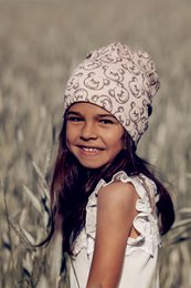 CAMILA POWDER PINK girls' beanie hat