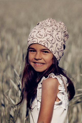 CAMILA POWDER PINK Mütze für Mädchen