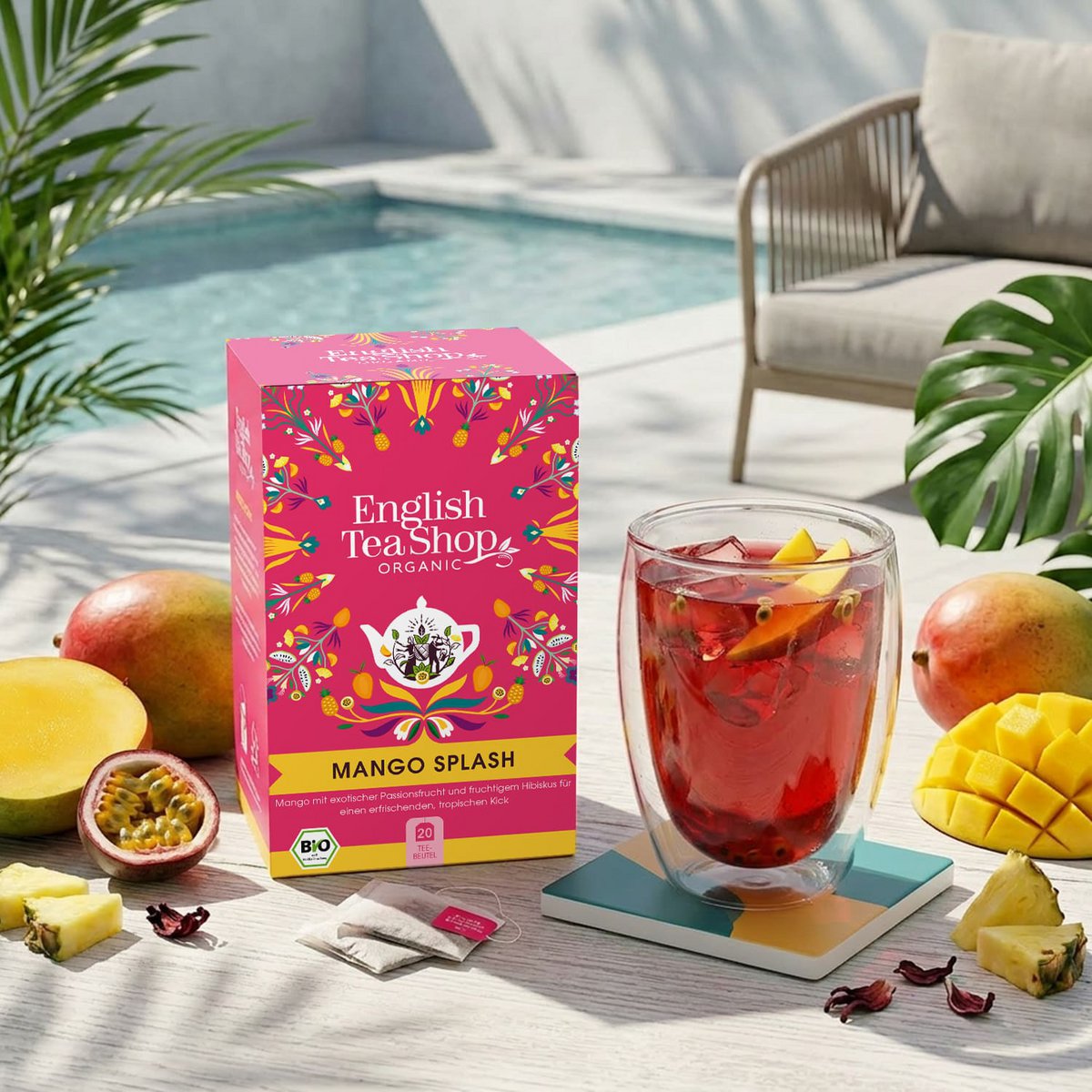 ETS - Mango Splash, BIO, 20 Teebeutel