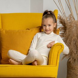Kids' Merino 160 Long Sleeve Crew Natural