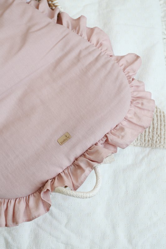 summer linen baby sleeping bag with frills, baby sleeping sack with frills 1 TOG, 1.5 TOG, 2.5 TOG