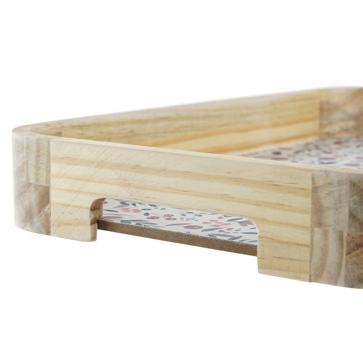 BANDEJA DECORACION SÆT 2 MDF 35X24X4,5 NATURLIG LD203570