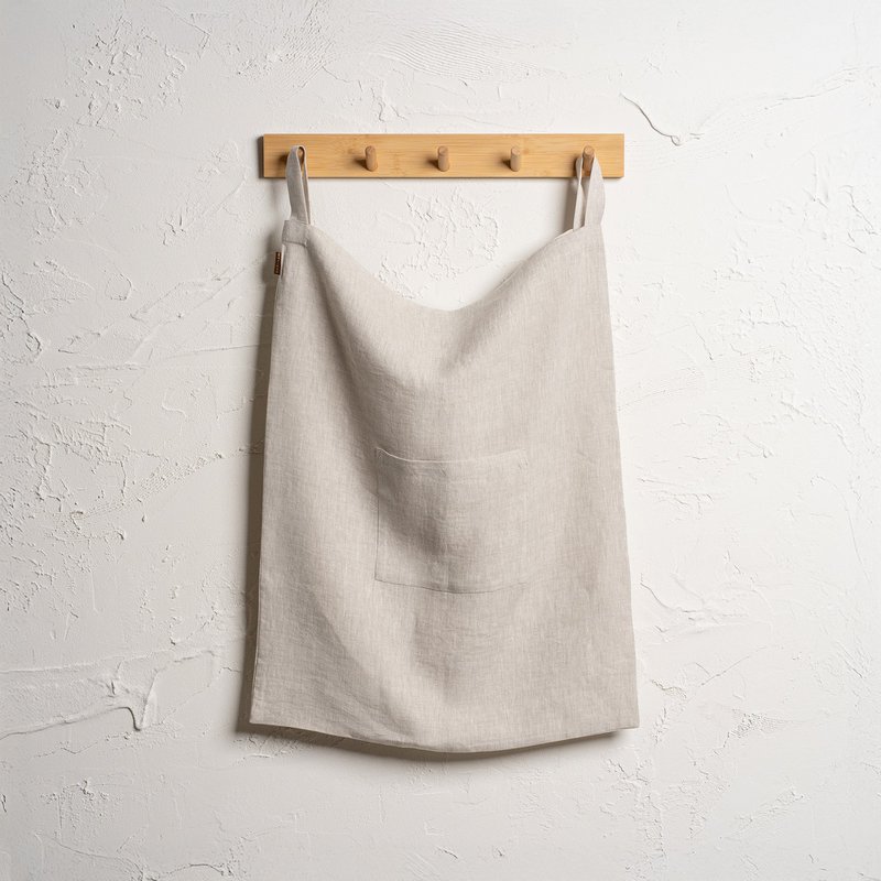Linen Hanging Laundry Bag
