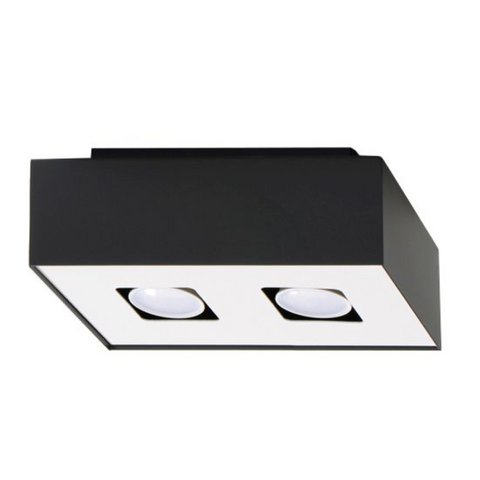 MONO 2 black ceiling lamp