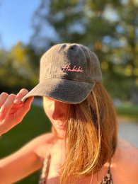 LEY! "Habibi" kasket i antrazit kopi