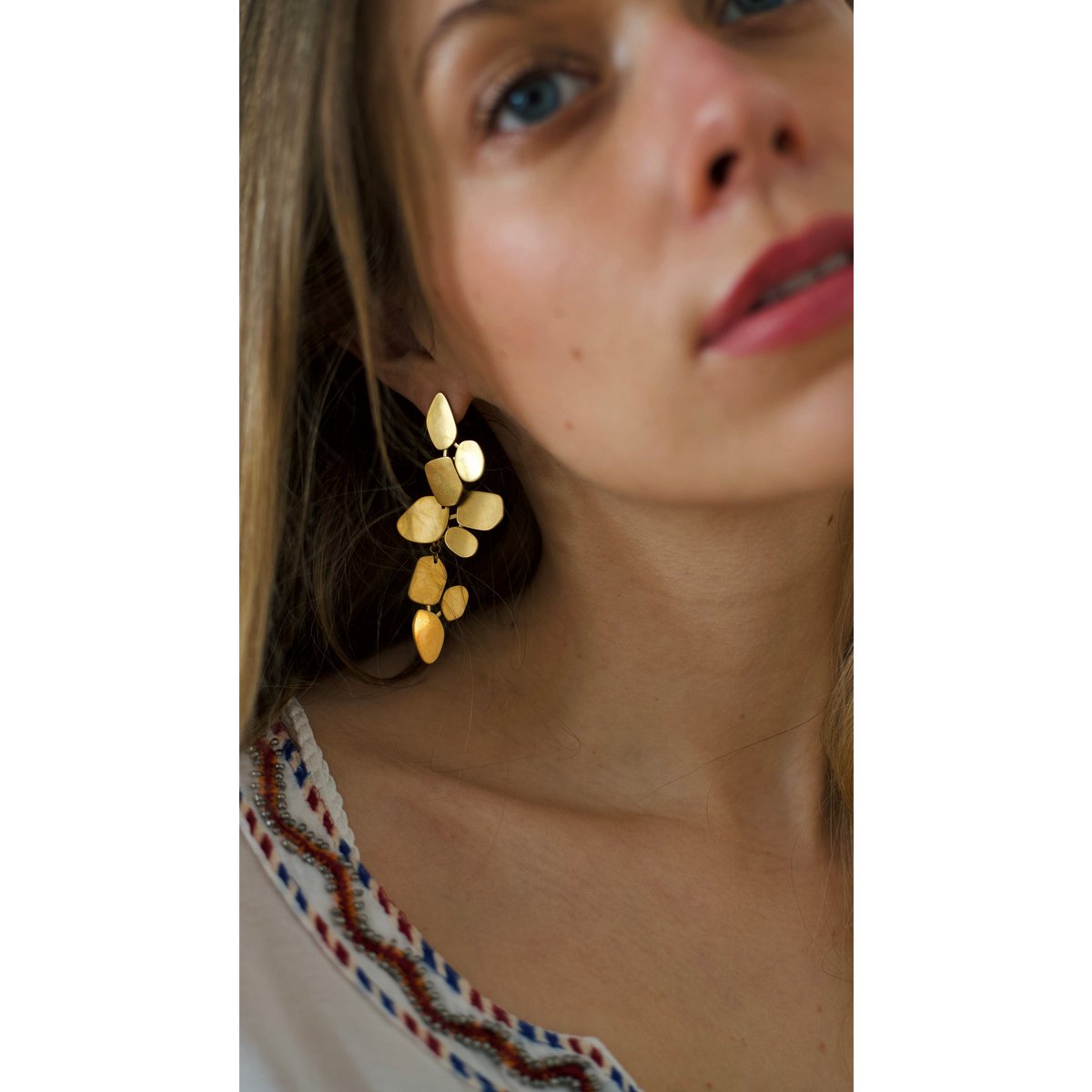 Ivy - Leaf Dangle Earrings
