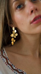 Efeu - Blatt-Ohrringe
