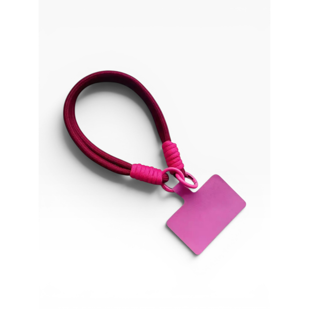 Keychain - cell phone chain - magenta