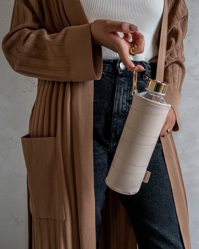 EQUA Mismatch Glass Water Bottle