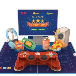 Pop-upkaart voor gamecontroller