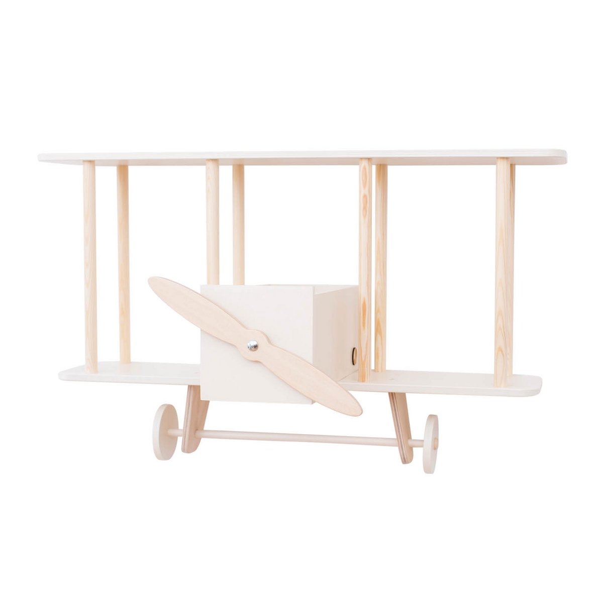 Etagère biplan "Dashy" blanc