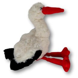 Cicogna di peluche Marius - animale di pezza