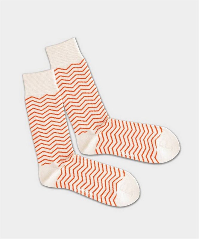 Chaussette Veine Carrée