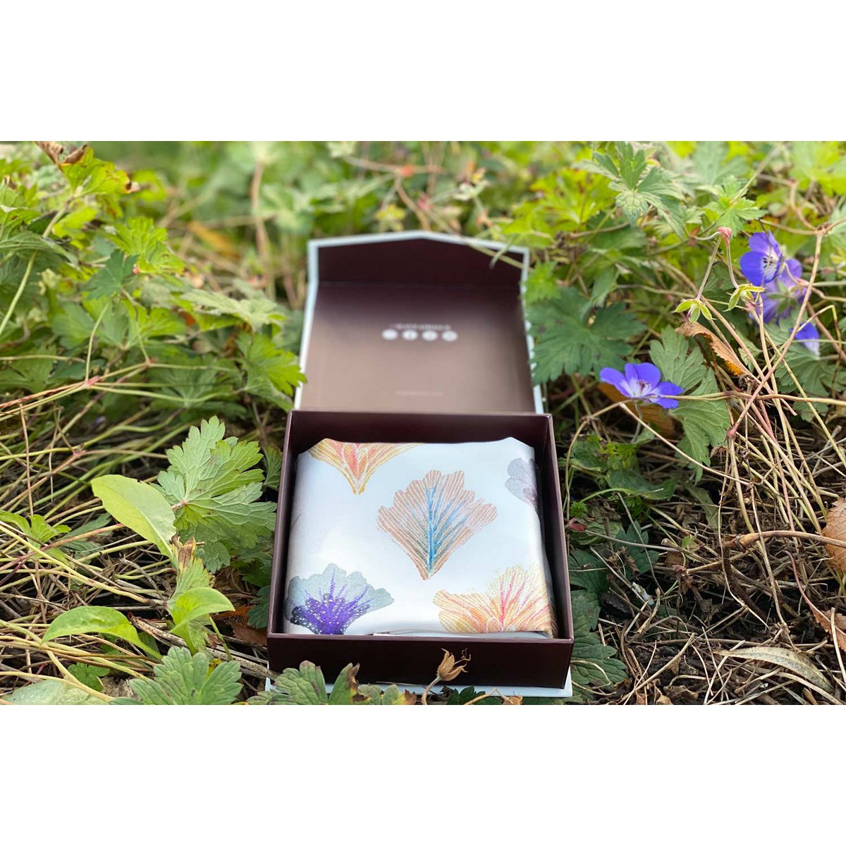 Taie d'oreiller en pure soie Fans de corail