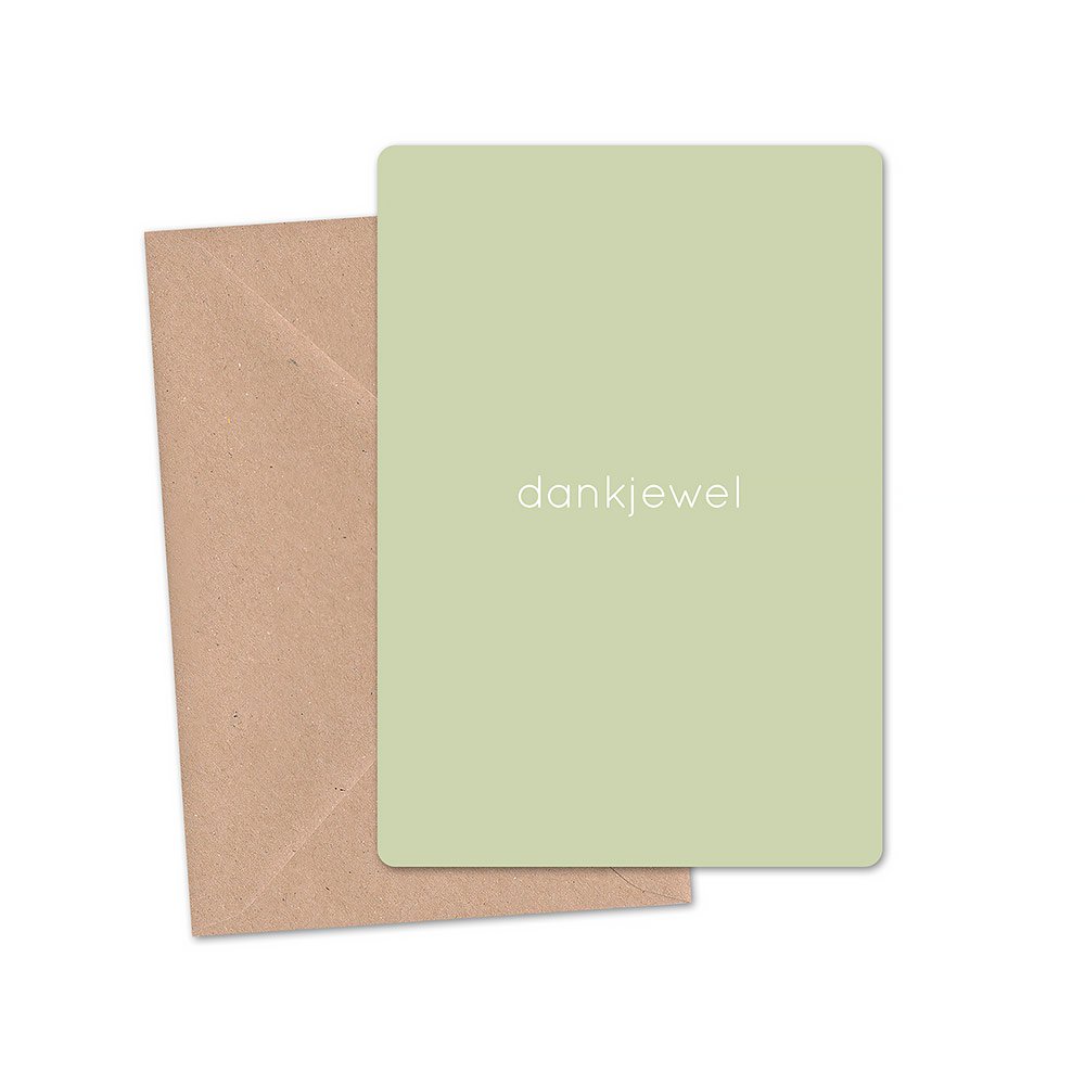 Kaart | 'Dankjewel'