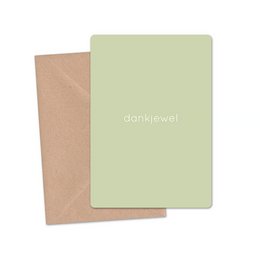 Kaart | 'Dankjewel'