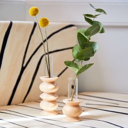 Totem Holzvase - Mittel Nº 5