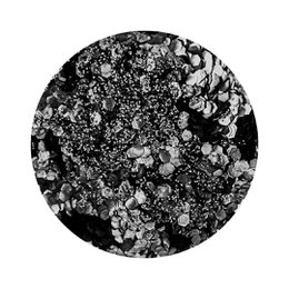 Schwarzer Bio-Glitzer