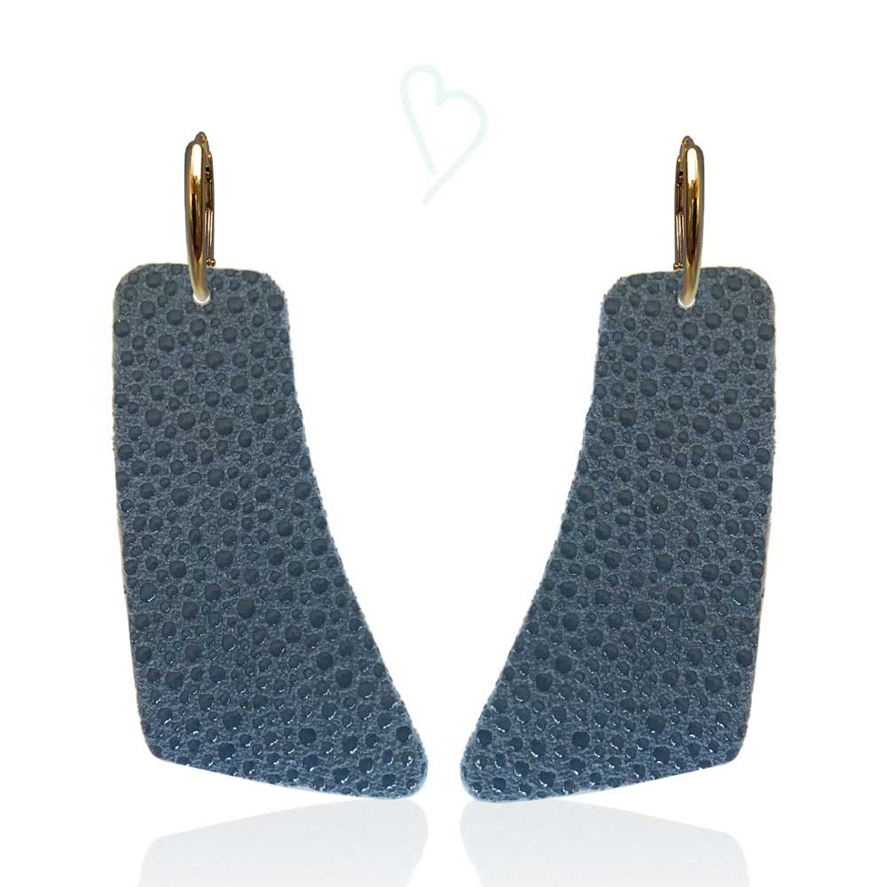 Lederohrringe 'Flair', Jazzy Jeans