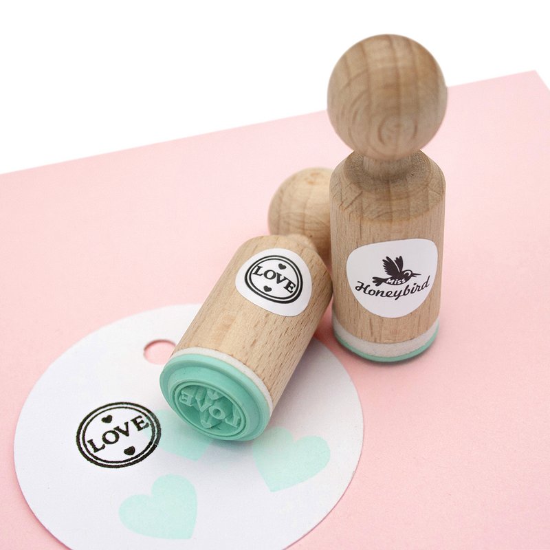 Mini-Stempel „Love Circle“ – perfekt für den Valentinstag und darüber hinaus!