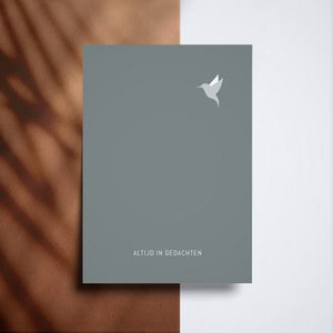 Postkarte - Always in mind (grün)