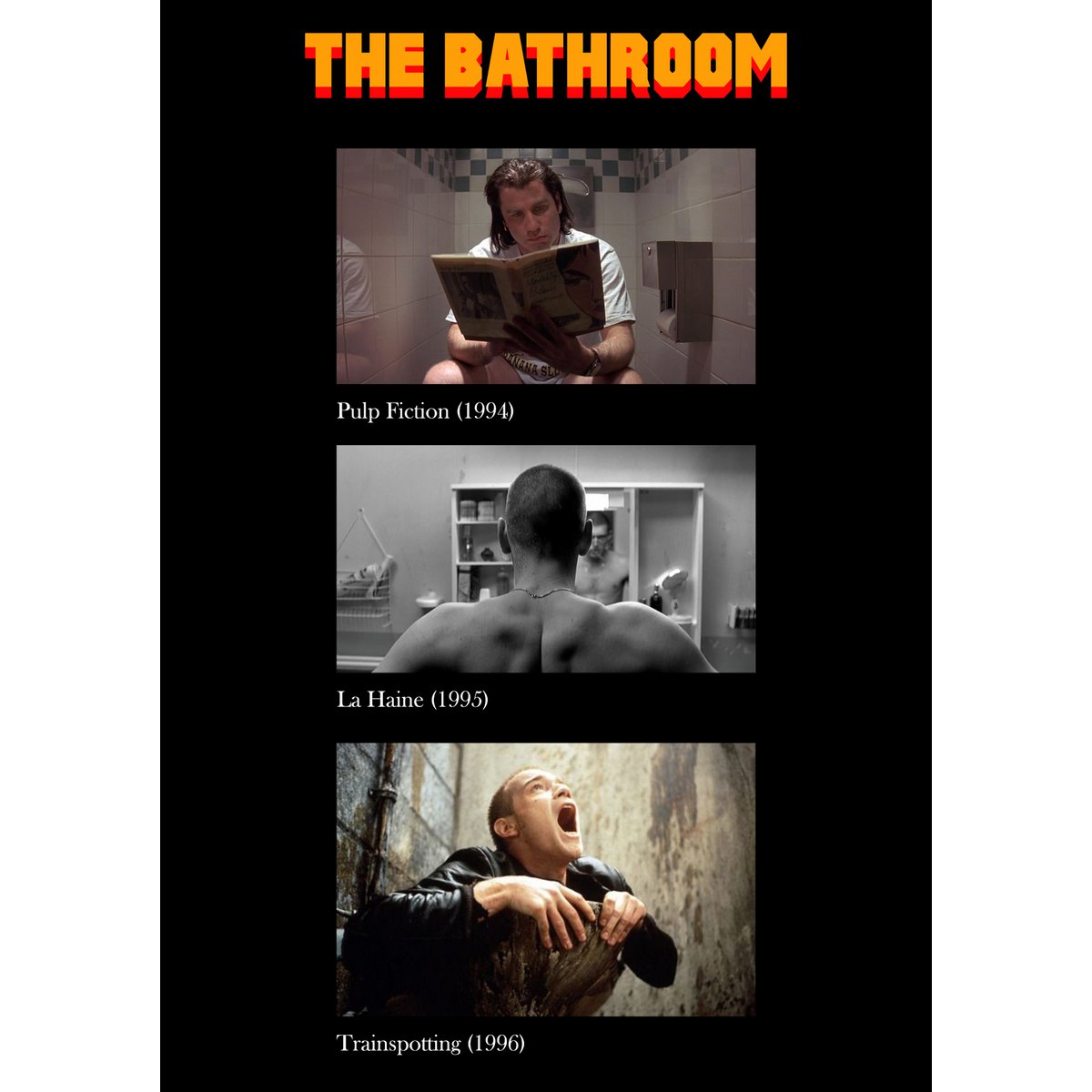 Poster Il Bagno 50x70cm - 2 versioni