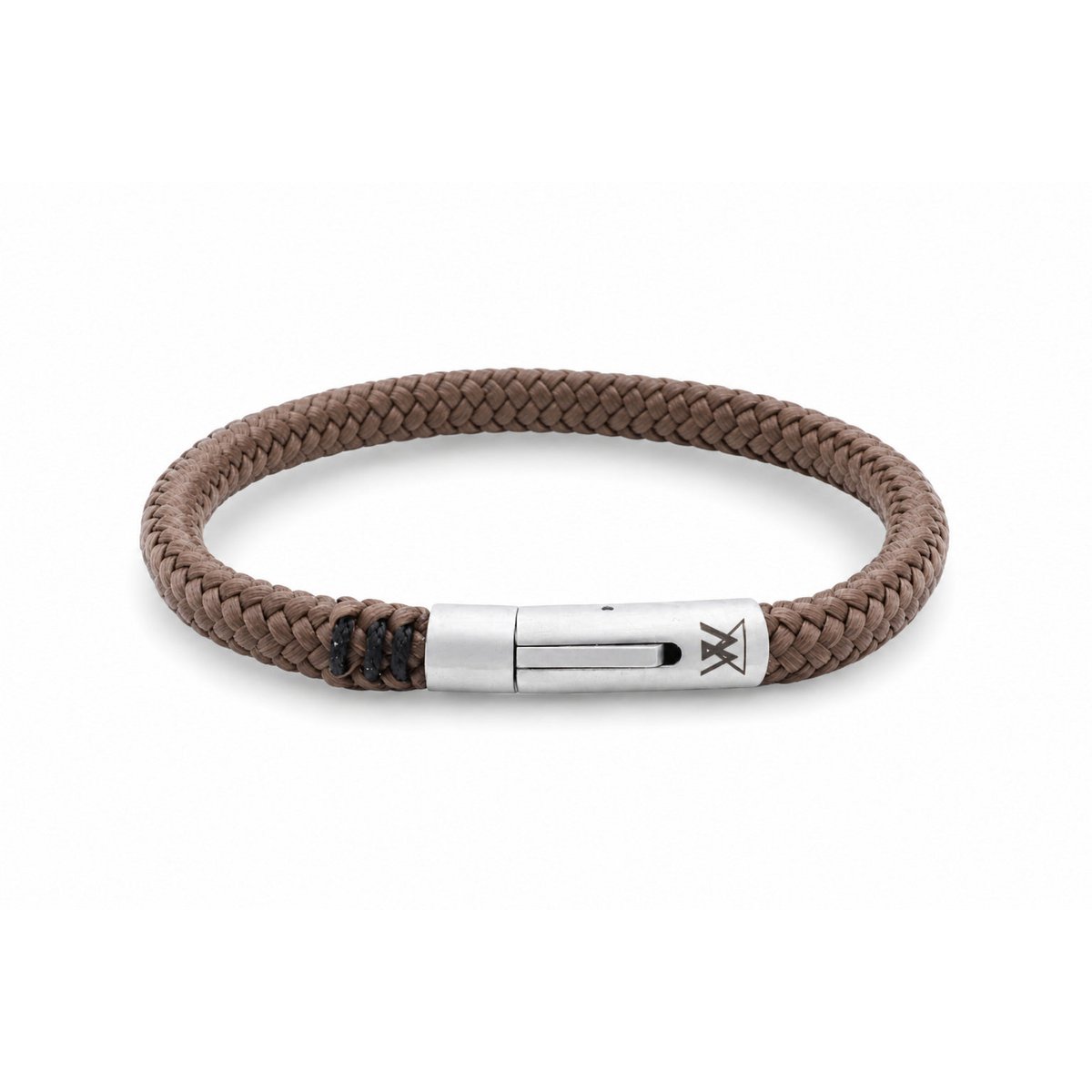 Bracelet corde 6mm - Collection Ruyter | Édition argent