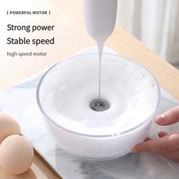 Batidor de huevos portátil, modelo de Batería de PC, batidor de espuma, cocina, automático, café, leche, espuma, herramientas para batir, 1 Batería de PC
