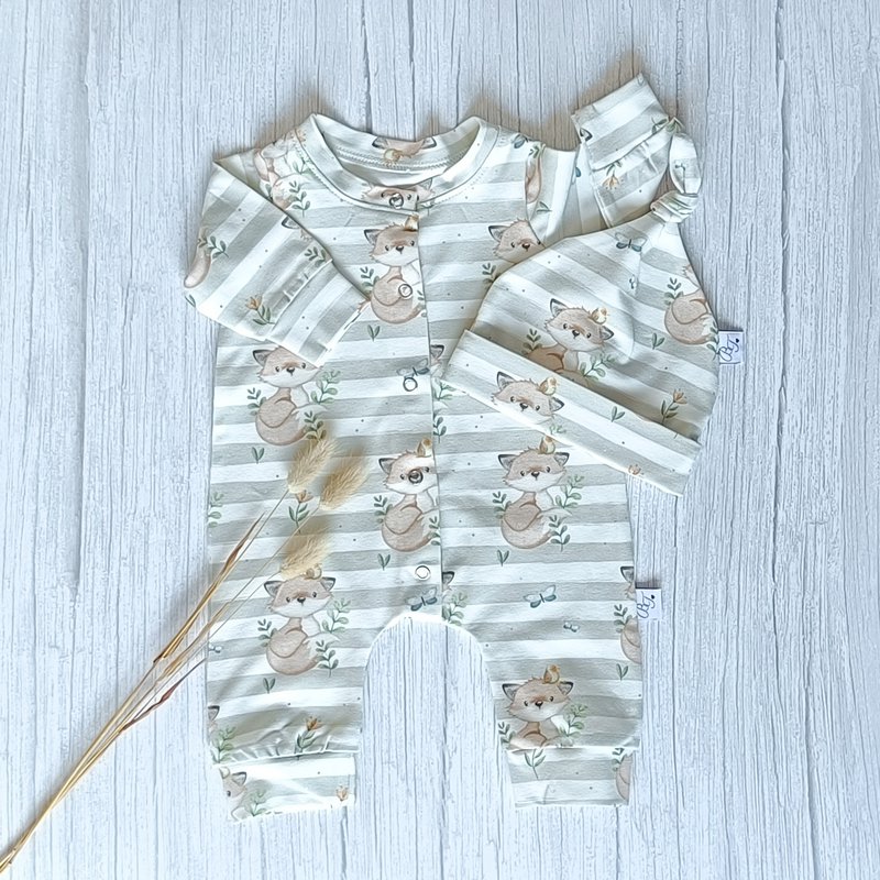 Playsuit Fox & Bird - Exclusive Design