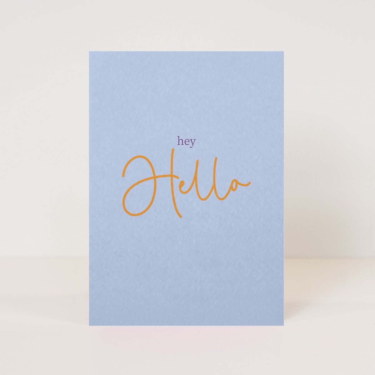 postcard 'with love'