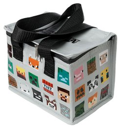 RPET Kühltasche Lunchtasche Minecraft Faces